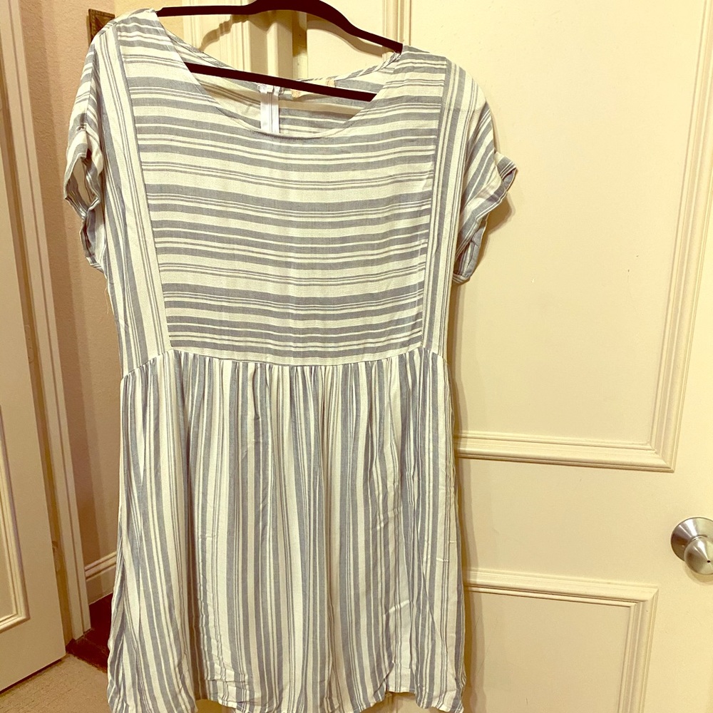 Altar’d state blue and white dress